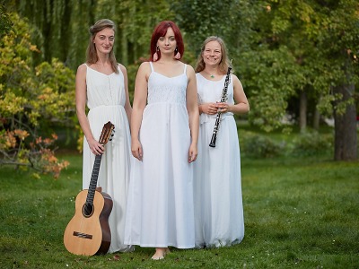 Ženské trio Kerberos Ensemble rozezní prostor před Střelnicí