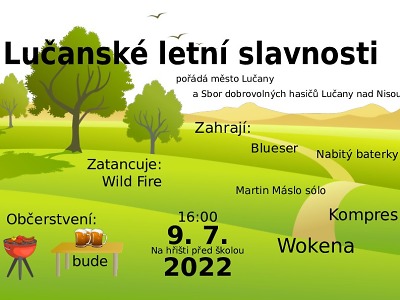 Lučanské letní slavnosti nabízejí bohatý program
