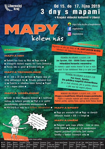 Populární Mapy kolem nás začínají v liberecké krajské knihovně