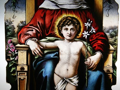 Severočeské muzeum ukáže Meltzerovu vitráž Madona s dítětem