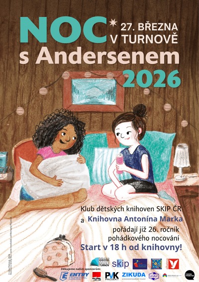 V turnovské knihovně chystají Noc s Andersenem 2026