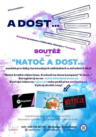 Natoč A dost... nová soutěž inspirovaná turnovskou kampaní