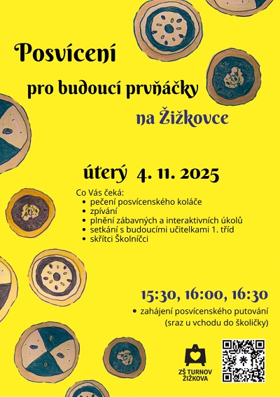 Žižkovka zve předškoláky na posvícenské pečení koláčů