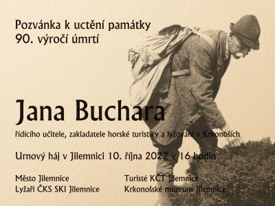 V Jilemnici připomenou výročí úmrtí propagátora lyžování Jana Buchara
