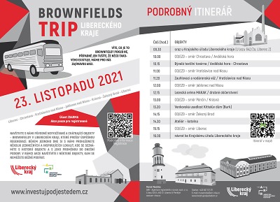 Kraj představí obnovené brownfieldy. Přihlaste se na vyjížďku