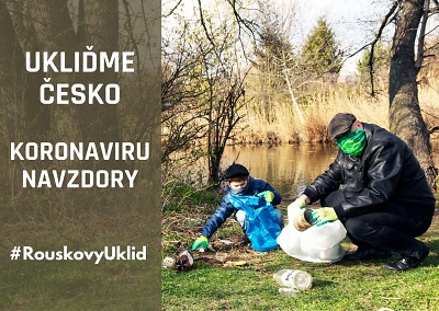 Akce Ukliďme Česko proběhne koronaviru navzdory! Ale individuálně