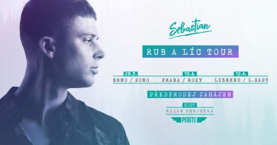 Zpěvák Sebastian zakončí tour Rub a líc v rodném Liberci