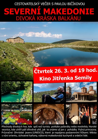 Divokou Severní Makedonií provede Pavla Bičíková