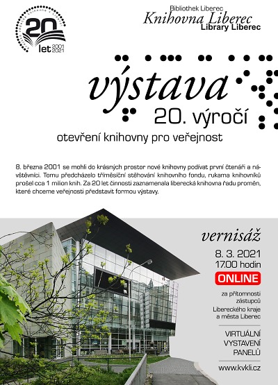 Dvacet let oslaví Krajská vědecká knihovna skromně. Kvůli covidu