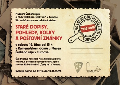 Kamenářský dům představí staré dopisy, pohledy a poštovní známky