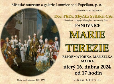 Panovnici Marii Terezii připomene v lomnickém muzeu Zbyněk Sviták