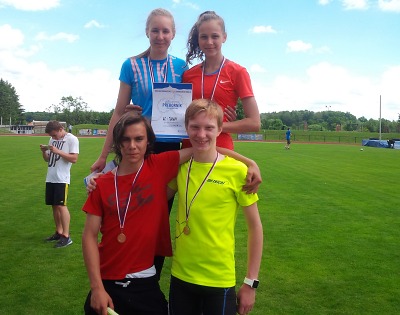 Turnovští žáci přivezli z krajských přeborů celkem 14 medailí