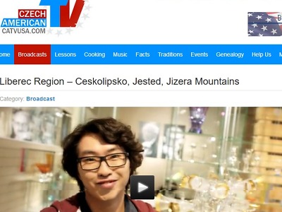 Americká televize představuje Liberecký kraj za oceánem