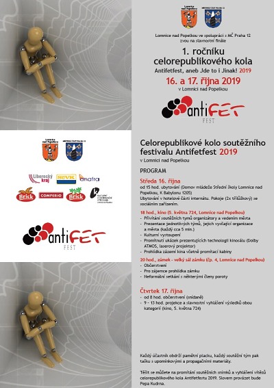 Vyhlášení Antifetfestu proběhne v lomnickém kině