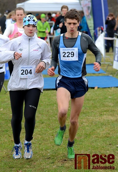 Turnovský Luboš Gaisl vyhrál aquatlon v Jablonci