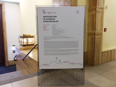 Architektura ve službách první republiky k vidění na jablonecké radnici