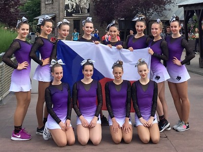 A-Styl Dragons se představí v Americe na šampionátu v cheerleadingu