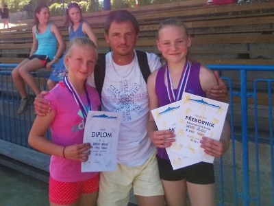 Barbory Hůlková i Hájková oporami při atletickém utkání krajů