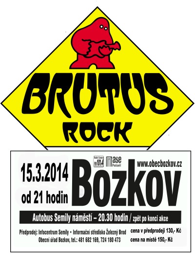Pravý český bigbít přiveze do Bozkova skupina Brutus