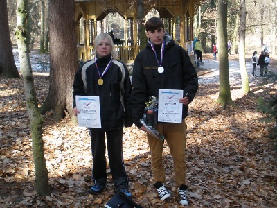 Turnovští Michal Anděl a Eliška Martínková vítězní v Běhu Štěpánkou