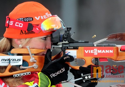 Gábina Soukalová bojovala o medaili, příště to už snad cinkne