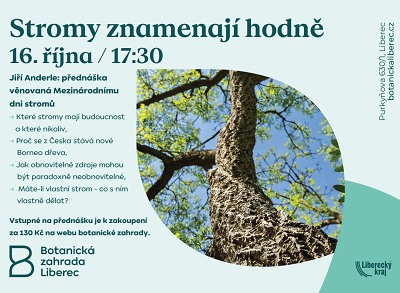 Botanická zahrada Liberec zve na přednášku i dýňové instalace
