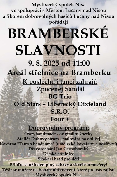 Bramberské slavnosti zvou na hudební program i bohaté občerstvení