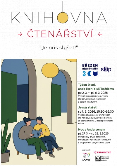 Březen je měsícem čtenářů také v Turnově