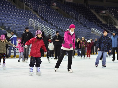 Bruslení o Vánocích ve Sport Parku Liberec
