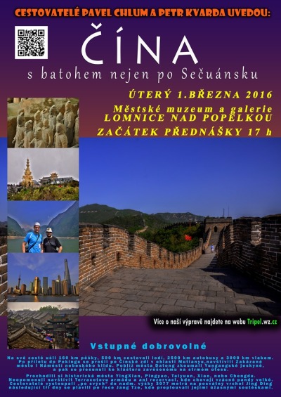 Čína s batohem nejen po Sečuánsku