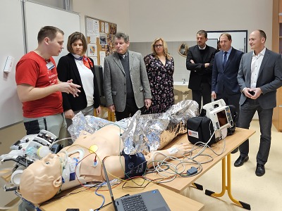Dokončili další Centrum odborného vzdělávání. Zdravotnické v Turnově