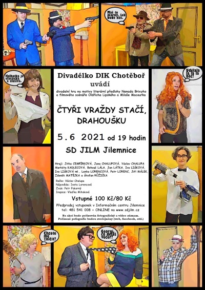 Slavnou Lipského komedii předvedou v Jilemnici divadelníci z Chotěboři