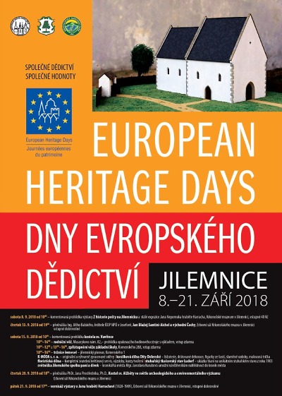 Program Dnů evropského dědictví v Jilemnici 2018