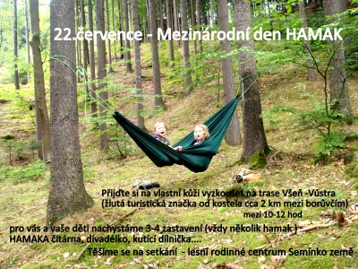 Mezinárodní den hamak oslaví u Všeně aktivně