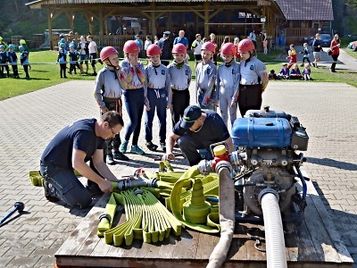 Obrazem: Dětská hasičská soutěž v Košťálově