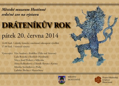 Mistry drátenického řemesla uvidíte na výstavě v Hostinném