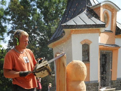 Obrazem: 4. ročník Beneckého dřevosochání