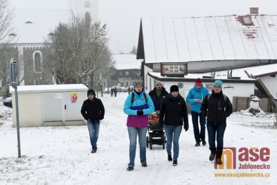 Obrazem: Novoroční výstupy na Štěpánku a Maják Járy Cimrmana