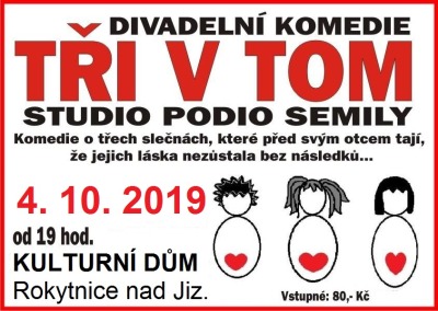 Semilské Podio zahraje v Rokytnici Tři v tom