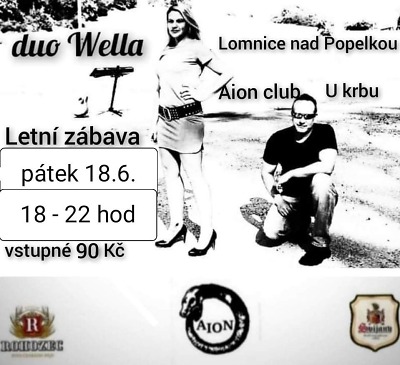 Na letní zábavě v Lomnici zahraje duo Wella