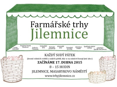 V Jilemnici chystají první letošní farmářský trh na 17. dubna