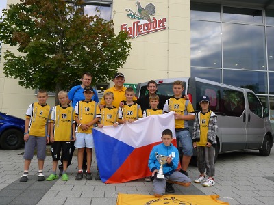 Mladší žáci FBC Lomnice vyhráli turnaj v Německu