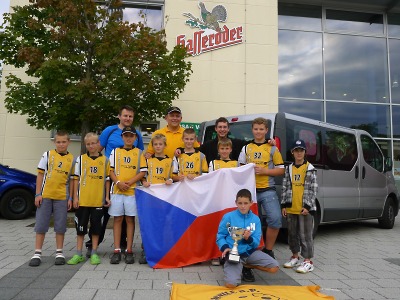 Mladší žáci FBC Lomnice vyhráli turnaj v Německu