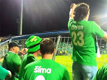 VIDEO: Fanoušci Jablonce si užívali finálové vítězství