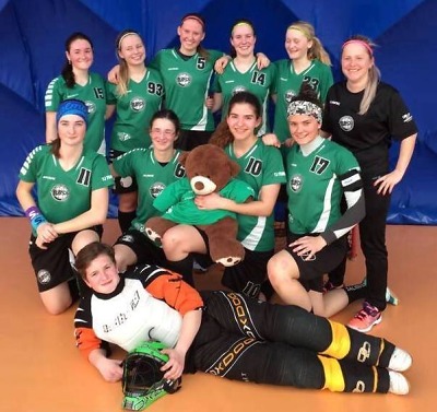 Turnovské florbalové juniorky postoupily do čtvrtfinále play off