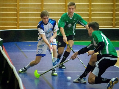 Florbalisté Turnova po výhře nad Orkou vystoupali na čelo Národní ligy