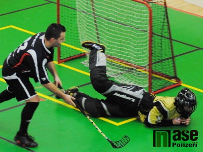 V Chomutově padli turnovští florbalisté kvůli nepovedené třetí třetině