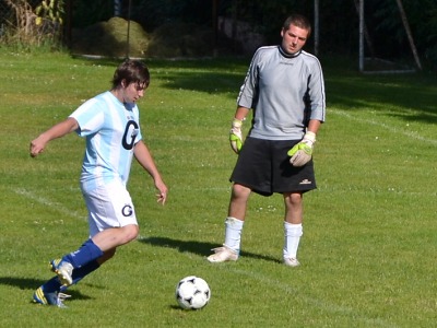 Drahoňovský vystřílel Lomnici vítězství v Novoveském fotbalovém dni