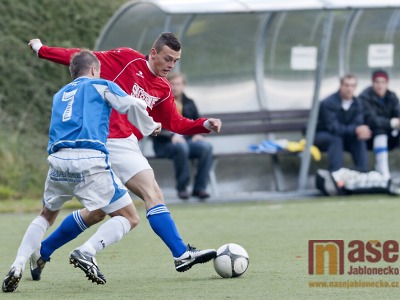 Ze souboje s Rapidem veze Jabloneček bod za remízu