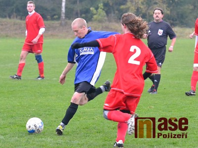 Okresní soutěž: Podzimním půlmistrem je o šest bodů Vysoké